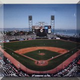 C03. AT&T Park photo on canvas. 